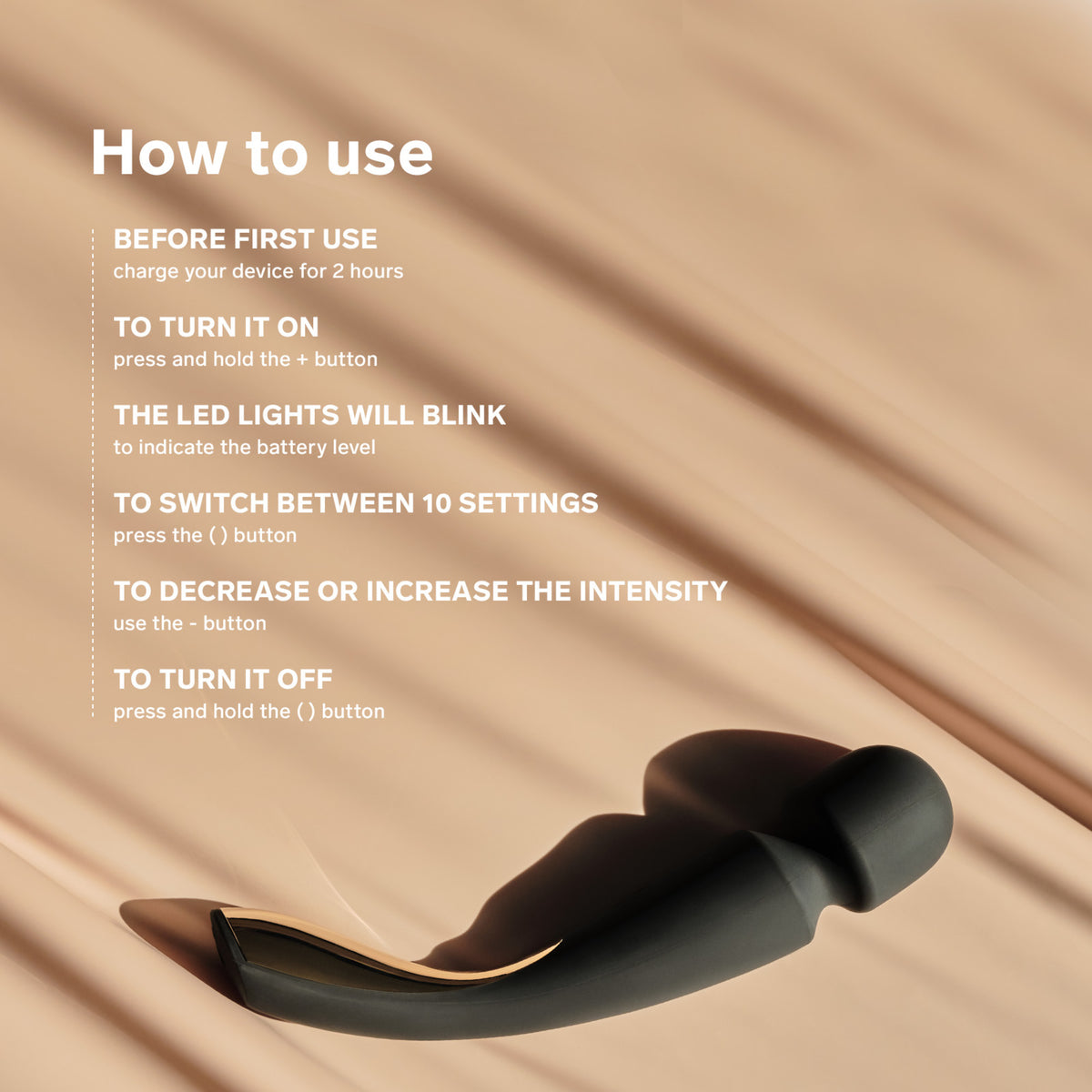 SMART WAND™ 2 Large — Luxury Full-Body Massager