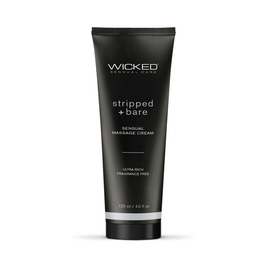 STRIPPED + BARE — Sensual Massage Cream