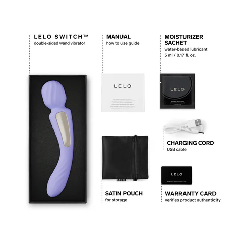 SWITCH — Double-Ended Wand Vibrator