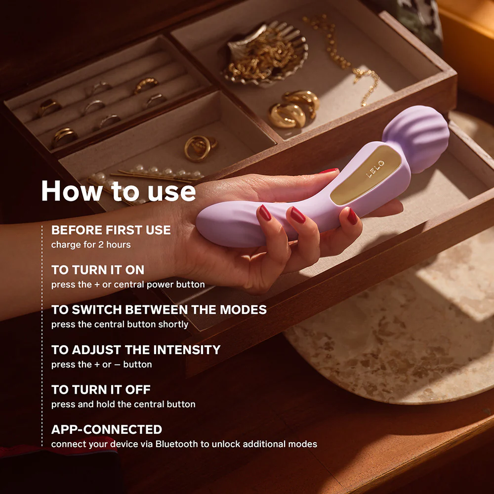 SWITCH — Double-Ended Wand Vibrator