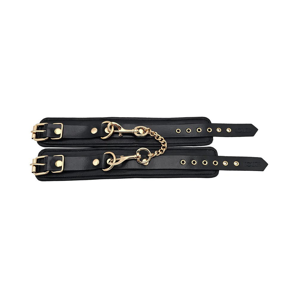 Leather Ankle Cuffs
