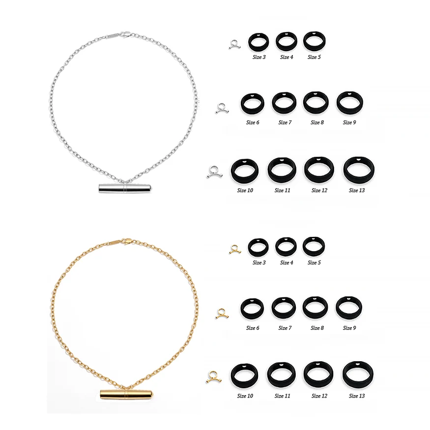 TEASE COLLECTION — Necklace, Ring & Finger Vibrator