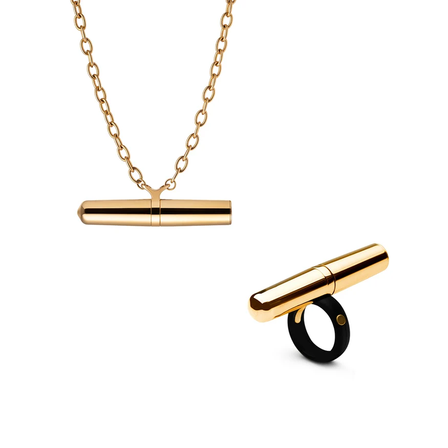 TEASE COLLECTION — Necklace, Ring & Finger Vibrator