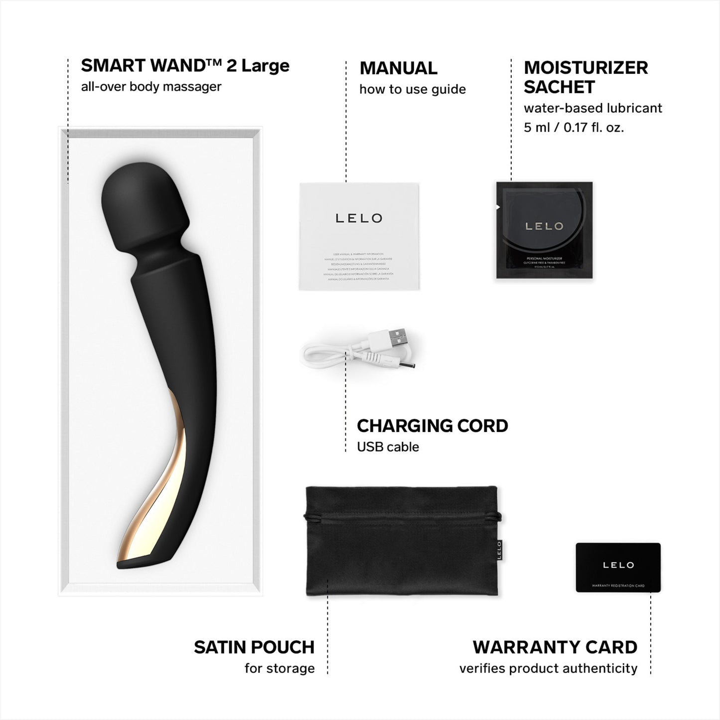 SMART WAND™ 2 Large — Luxury Full-Body Massager