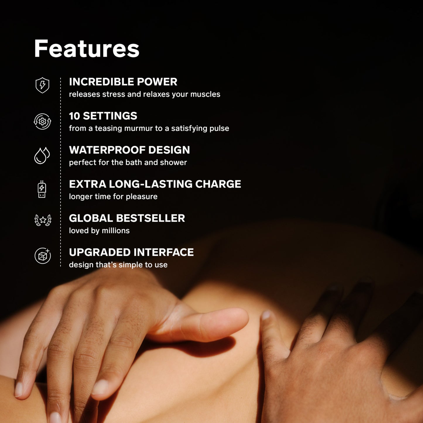 SMART WAND™ 2 Large — Luxury Full-Body Massager
