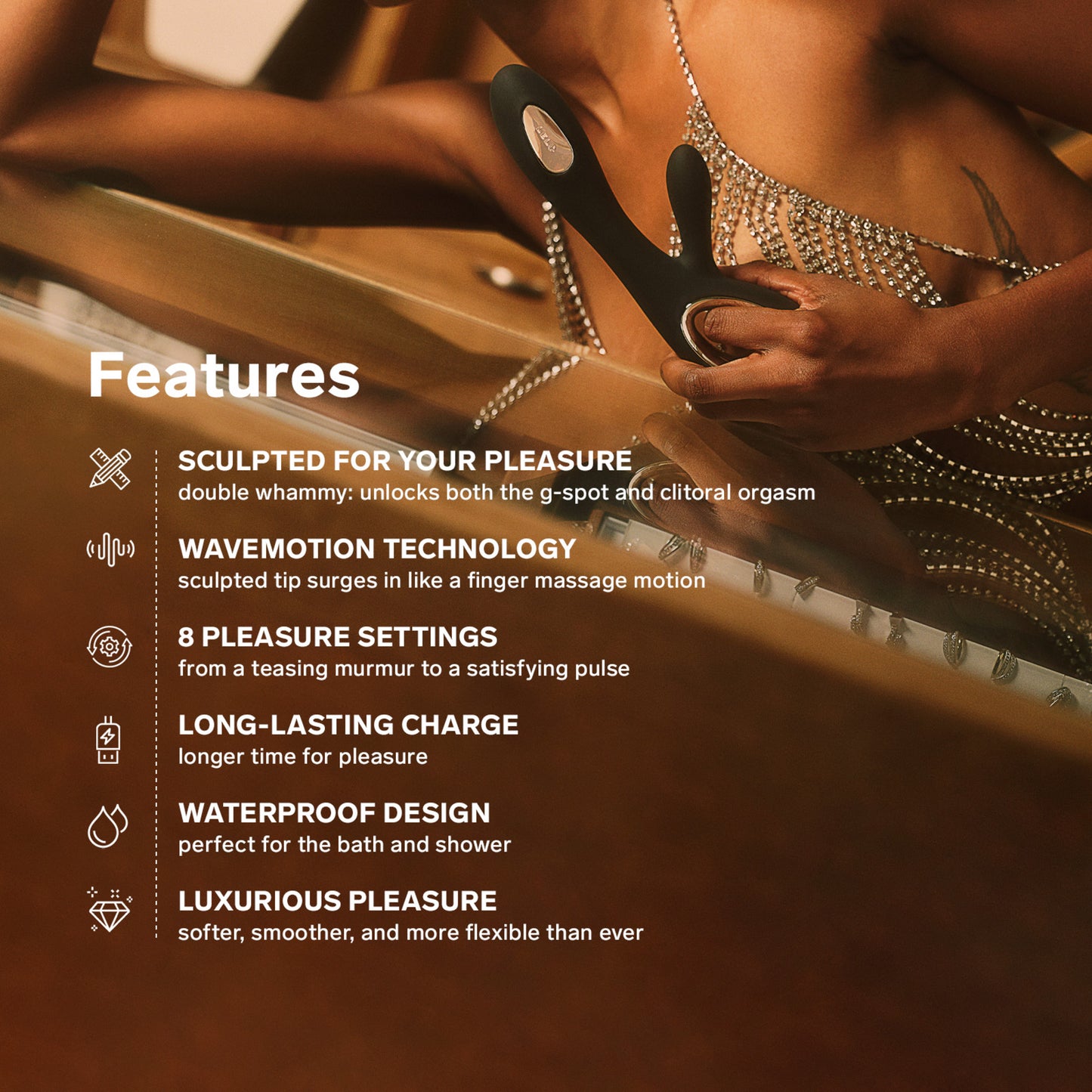 SORAYA WAVE — Dual Stimulation Vibrator