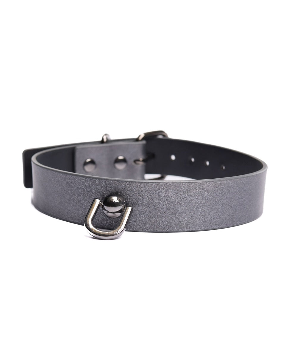 GUNMETAL GLAM  — Collar & Lead