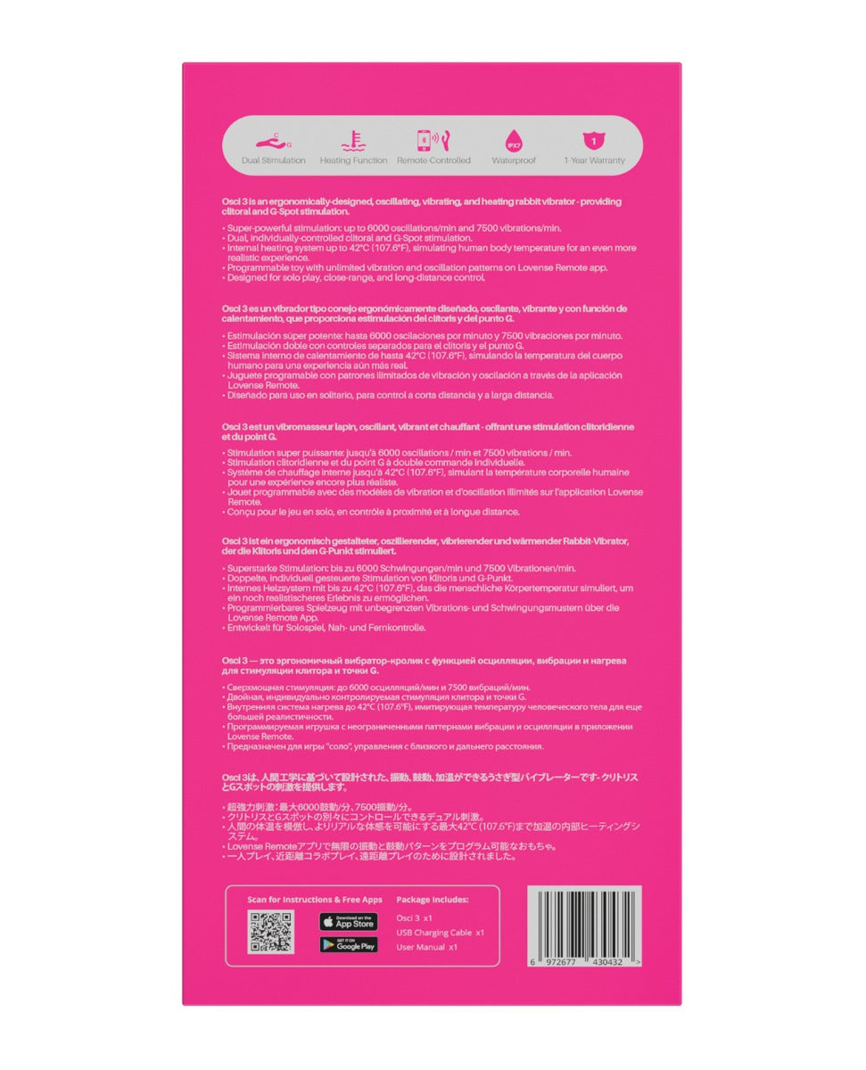 OSCI 3 — Heated Thumping Dual Stimulator