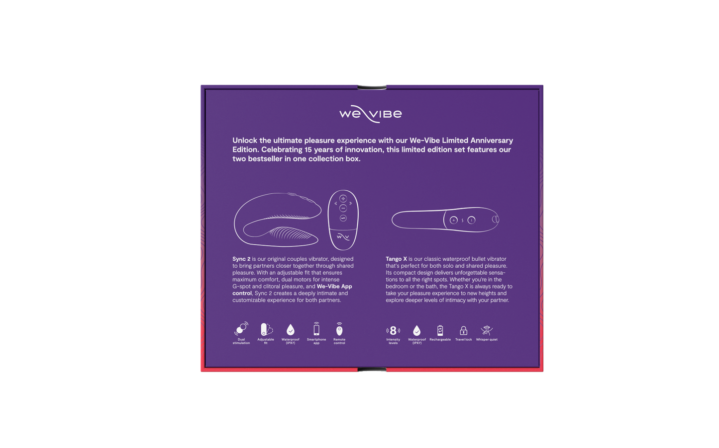 15 YEAR ANNIVERSARY COLLECTION  — Bullet & Couple Vibrator