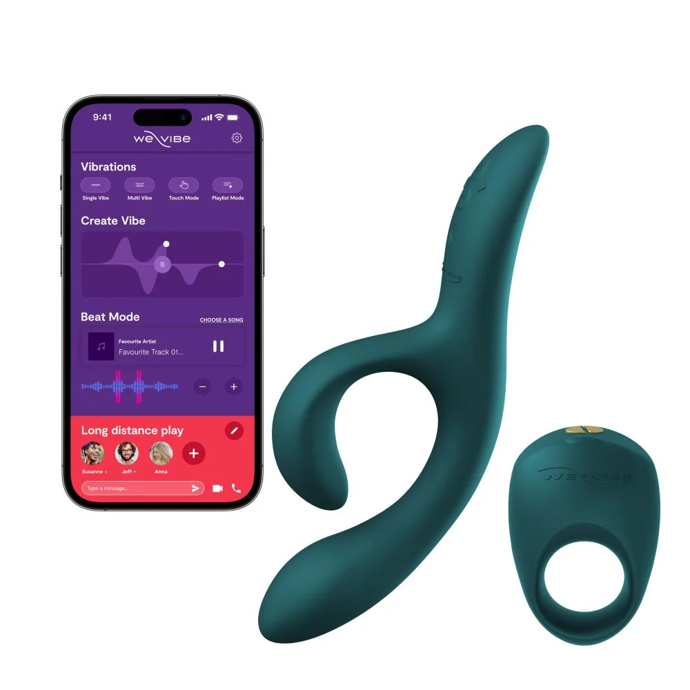 DATE NIGHT — Flexible Dual Stimulation Vibrator & Vibrating Ring Set